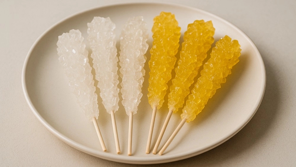 What is the difference between white and yellow candy? What is the difference between white and yellow candy?